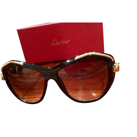 lunette de soleil cartier femme panthère|Lunettes de soleil Panthère de Cartier oversize en noir – Cartier .